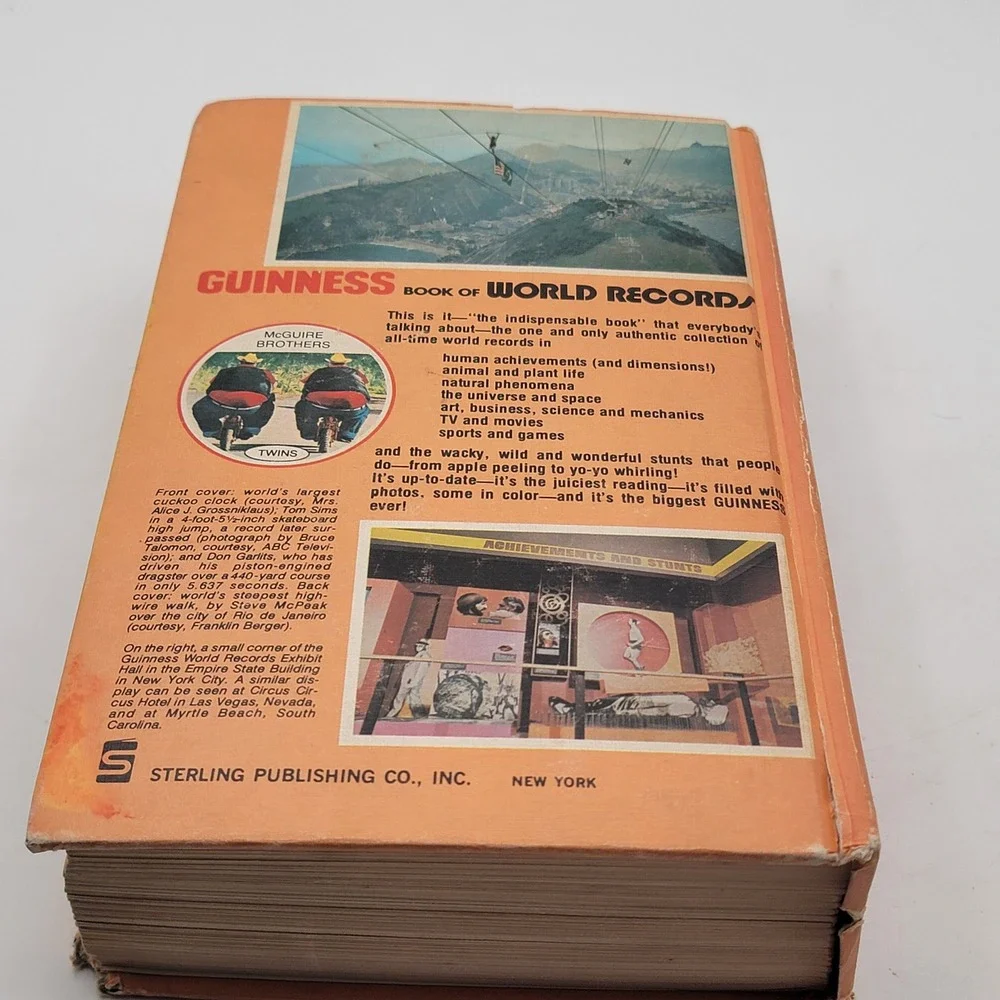 Norris McWhirter Guinness Book of World Records Hardcover 1978 Edition Fair